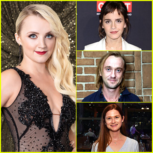 Emma Watson, Tom Felton & More 'HP' Stars Wish Evanna Lynch Luck Ahead of 'DWTS' Finals