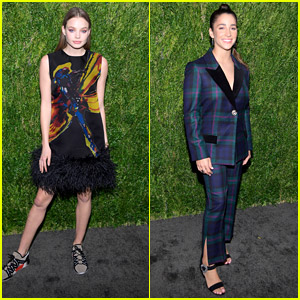 Kristine Froseth Wears Sneakers to CFDA Vogue Fashion Fund Event