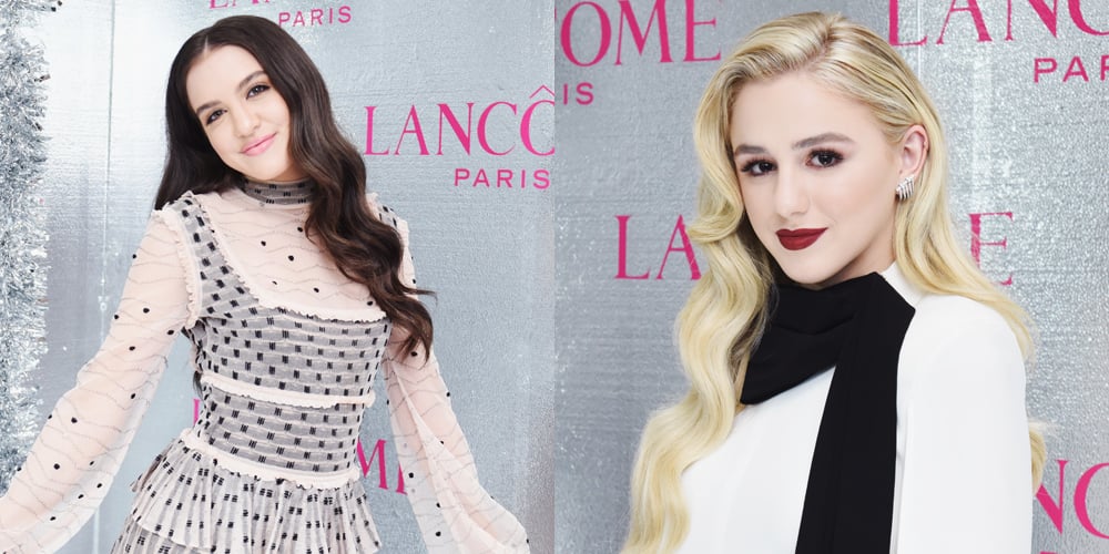 Lilimar & Chloe Lukasiak Glam Up For Lancome & Vogue’s Holiday Party