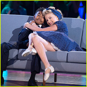 Miles Brown & Rylee Arnold 'Rock Around The Clock' For 'DWTS Juniors' - Watch Now!
