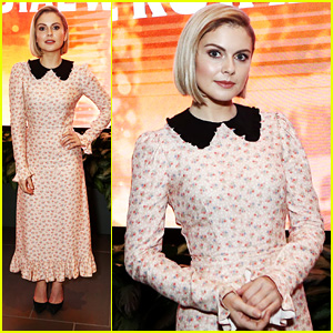 Rose McIver Steps Out For ‘Christmas Prince: The Royal Wedding