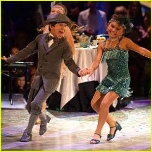 Sky Brown & JT Church Dance Into the Roaring '20s on 'DWTS Juniors' - Watch Now!