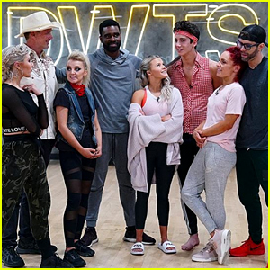 Milo Manheim & Evanna Lynch Dance To Dolly Parton in Group Freestyle For DWTS' Country Night Week #7