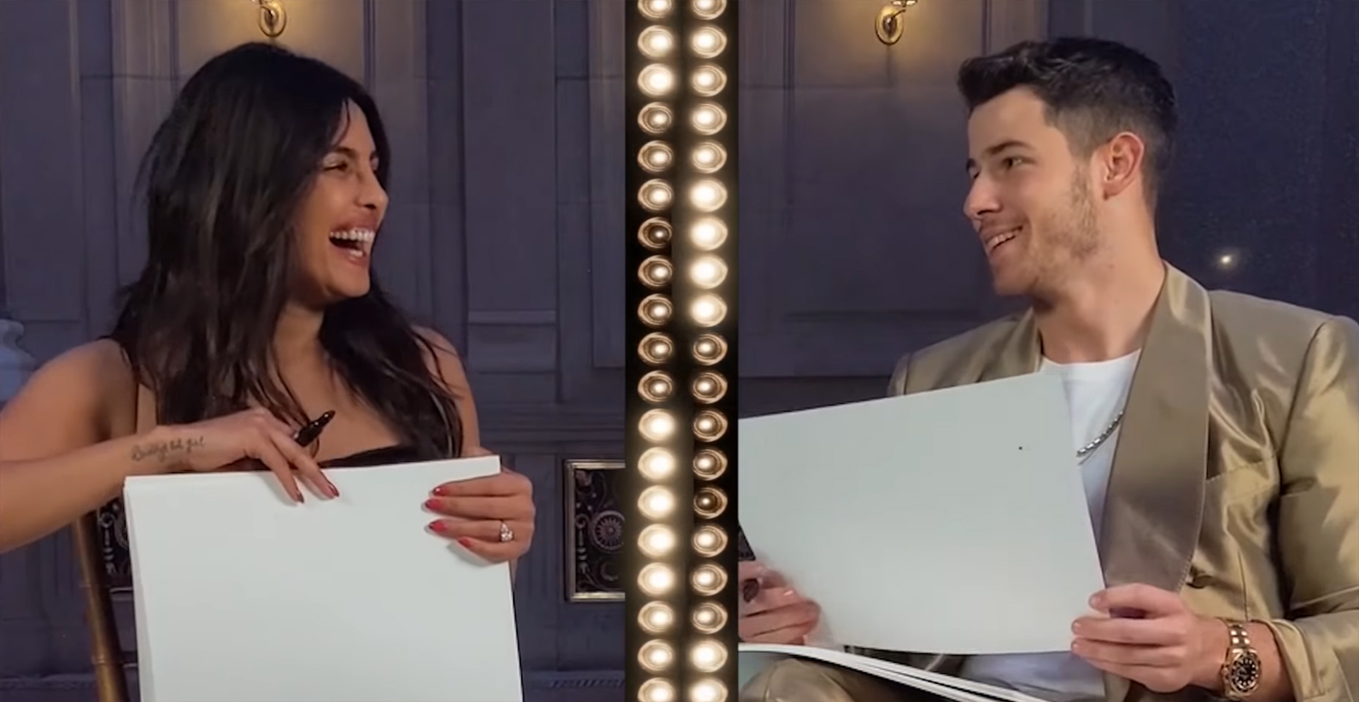 Nick Jonas Tells Priyanka Chopra She’s ‘Perfect’ During the Newlywed