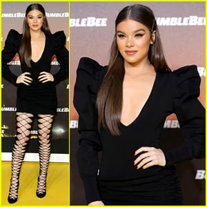 Hailee Steinfeld Rocks Lace-Up Boots at 'Bumblebee' Berlin Premiere!