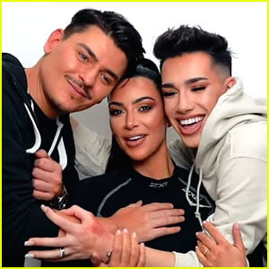 James Charles Does Half of Kim Kardashian's Makeup!