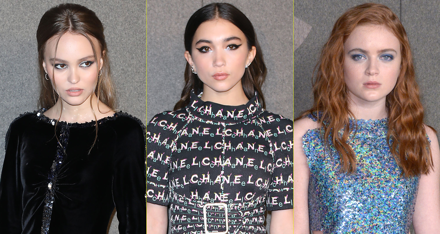 Lily-Rose Depp Joins Rowan Blanchard & Sadie Sink at ‘Chanel’ Metiers D