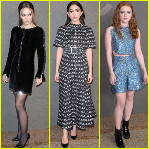 Lily-Rose Depp Joins Rowan Blanchard & Sadie Sink at 'Chanel' Metiers D'Art Show