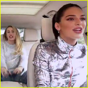 Miley Cyrus Crashes Kendall Jenner & Hailey Bieber's 'Carpool Karaoke' - Watch Now!