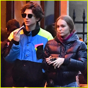 Lily-Rose Depp Steps Out with Boyfriend Timothee Chalamet in Paris!