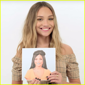 Maddie Ziegler Experiments With Some Unique Makeup Looks!