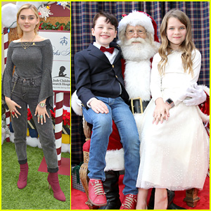 Meg Donnelly, Cameron Monaghan, 'Young Sheldon' Stars & More Give Back at Brooks Brothers' Annual Holiday Party With St. Jude's Children's Hospital