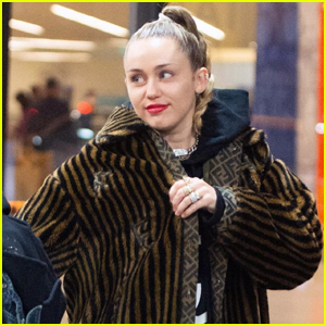 Miley Cyrus Jets Off to New York City!