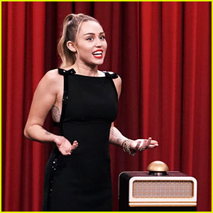 Miley Cyrus Competes with Jimmy Fallon in a 'Name That Song' Challenge