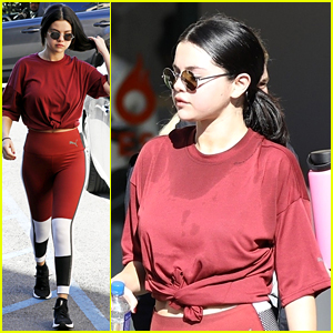 Selena Gomez Gets In a Saturday Morning Workout