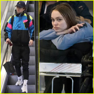 Timothee Chalamet & Lily Rose Depp Couple Up in Paris for Christmas
