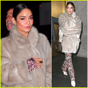 Vanessa Hudgens Looks So Chic Promoting 'Second Act' in NYC!