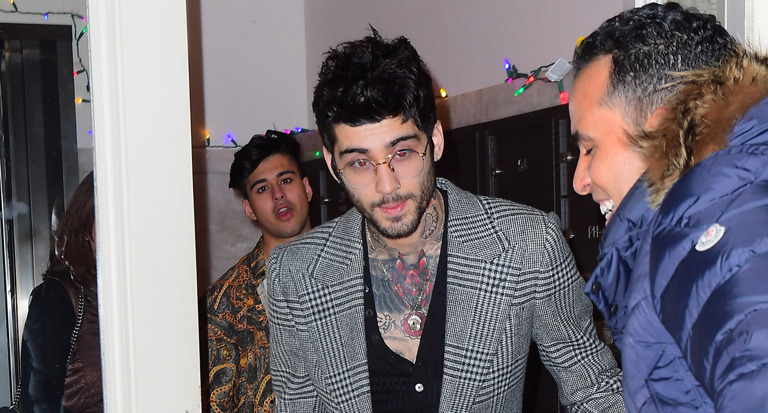 Zayn Malik Heads To ‘icarus Falls Album Release Party Zayn Malik Just Jared Jr 