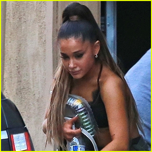 Ariana Grande Is Hard at Work Preparing for Sweetener Tour!