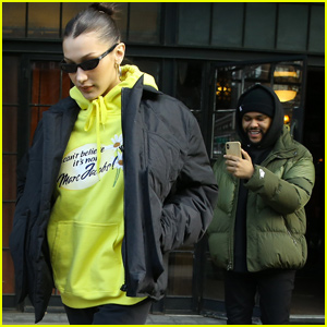 The Weeknd Documents His Day With Bella Hadid!