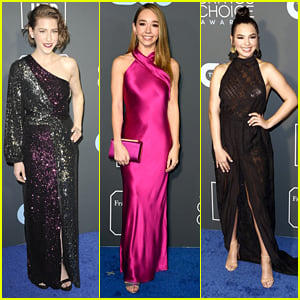 Eden Sher Joins Holly Taylor & Isabella Gomez at Critics' Choice Awards 2019