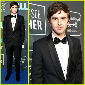 Freddie Highmore Steps Out Sharp For Critics' Choice Awards 2019