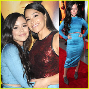 'Lil Jane' Jenna Ortega Supports Gina Rodriguez at 'Miss Bala' Premiere