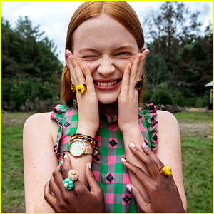 Sadie Sink Has a Girls' Weekend Away for Kate Spade's New Campaign!