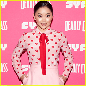 Lana Condor Strikes a Pose at 'Deadly Class' Premiere Screening!