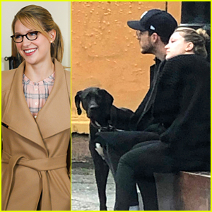 Melissa Benoist & Chris Wood Cuddle In Vancouver Ahead of New 'Supergirl' Episode