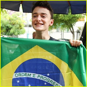 Noah Schnapp - Hi Brazil! Due to my filming schedule I had to reschedule  #StrangerCon (@strangerconbr) to Rio de Janeiro, January 19 & São Paulo,  January 20. Cant wait to see you