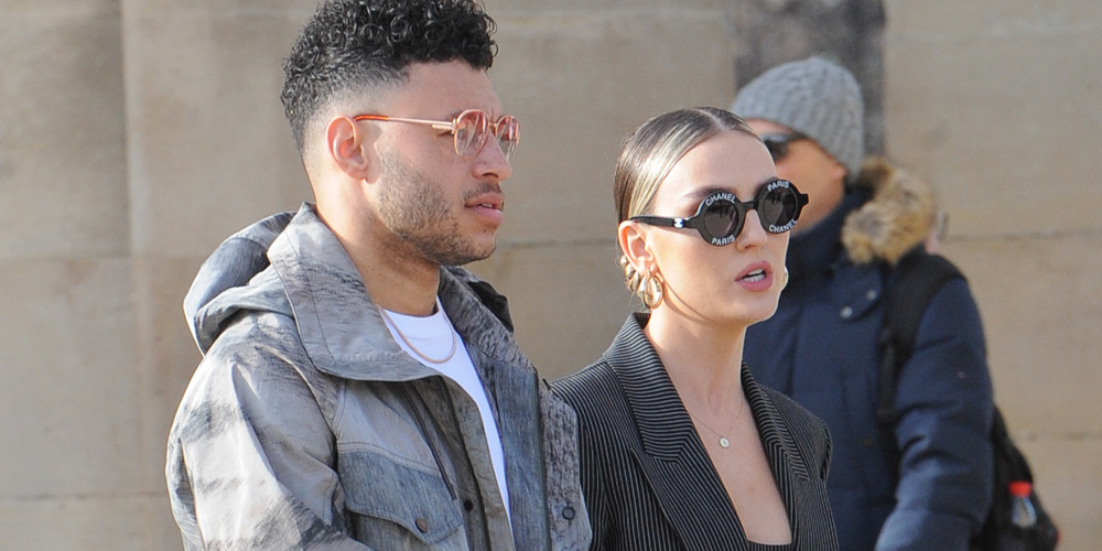 Perrie Edwards & Boyfriend Alex Oxlade-Chamberlain Keep Close While ...