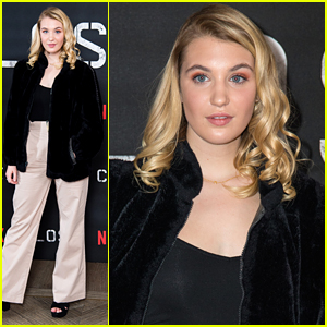 Sophie Nelisse Steps Out For 'Close' Screening in London