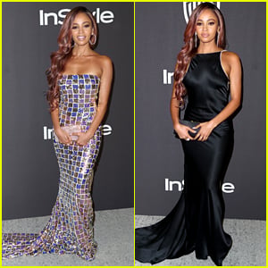 Vanessa Morgan Wears Two Dresses To Golden Globes After Parties & Slays ...