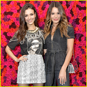 Victoria Justice & Madison Reed Have Sister Time at Alice + Olivia Presentation!