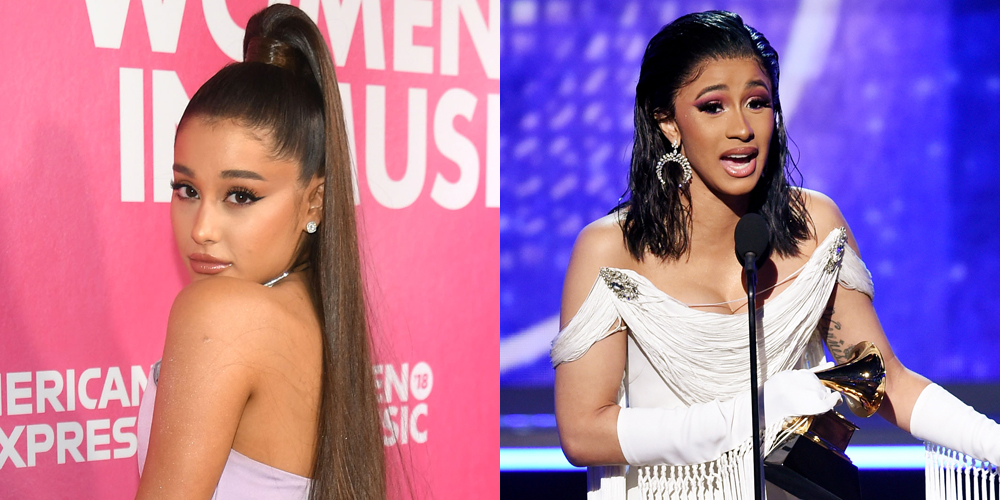 Ariana Grande Is Not Upset with Cardi B, Explains Her Grammys Tweet