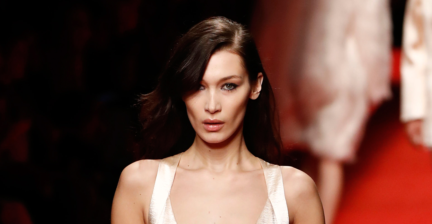 Bella Hadid Sports Two Looks for Philosophy Di Lorenzo Serafini Fashion