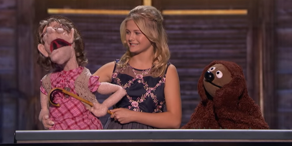 Darci Lynne’s Puppet Edna Gets a Kiss From Someone Special on ‘AGT The