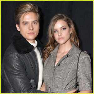 Dylan Sprouse Joins Barbara Palvin at BOSS Fashion Show!