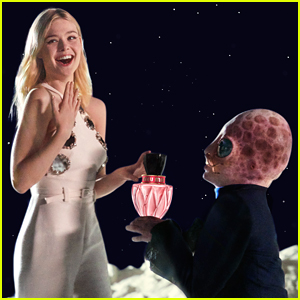 Elle Fanning Heads to 'Space' for 'Miu Miu Twist' Perfume Launch