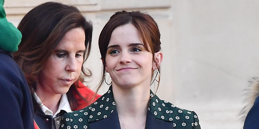 Emma Watson Meets With Human Rights Advocates at G7 Gender Equality