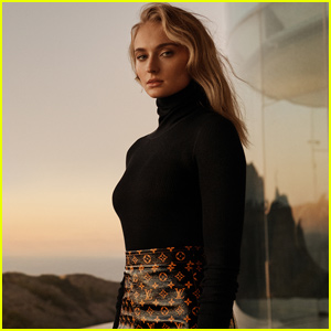 Sophie Turner Models Louis Vuitton's 'Tambour Horizon Light Up