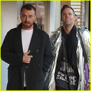 Sam Smith Enjoys a Stroll With Songwriter Justin Tranter! | Justin ...