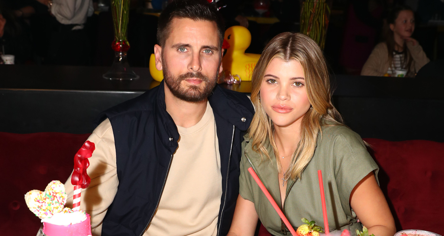 Sofia Richie And Scott Disick Have A Sweet Valentines Celebration Scott Disick Sofia Richie 7709