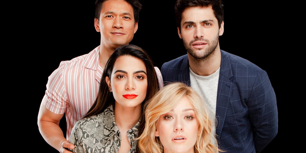 Emeraude Toubia, Katherine McNamara, Matthew Daddario & Harry Shum Jr