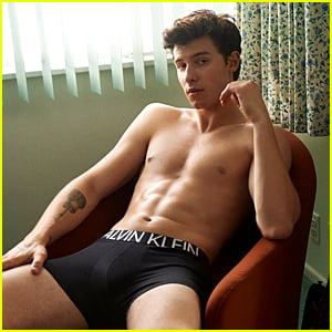 Shawn Mendes Strips Down for Calvin Klein Underwear Campaign