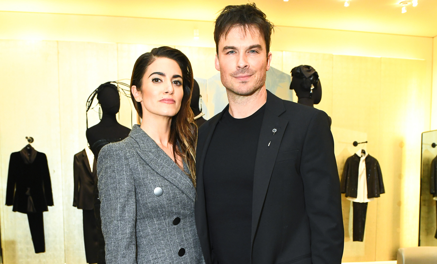 Ian Somerhalder Looks So Suave at Armani Party with Nikki Reed! | 2019