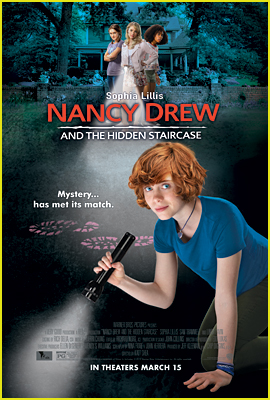 See Sophia Lillis On the 'Nancy Drew & The Hidden Staircase' Movie Poster (Exclusive)
