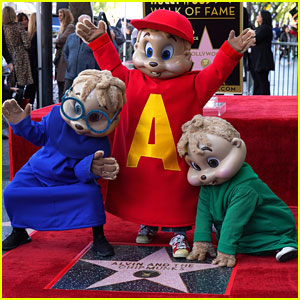 Alvin & The Chipmunks Receive Star On The Hollywood Walk of Fame