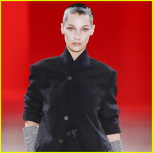 Bella Hadid Goes Edgy for Haider Ackermann Fashion Show